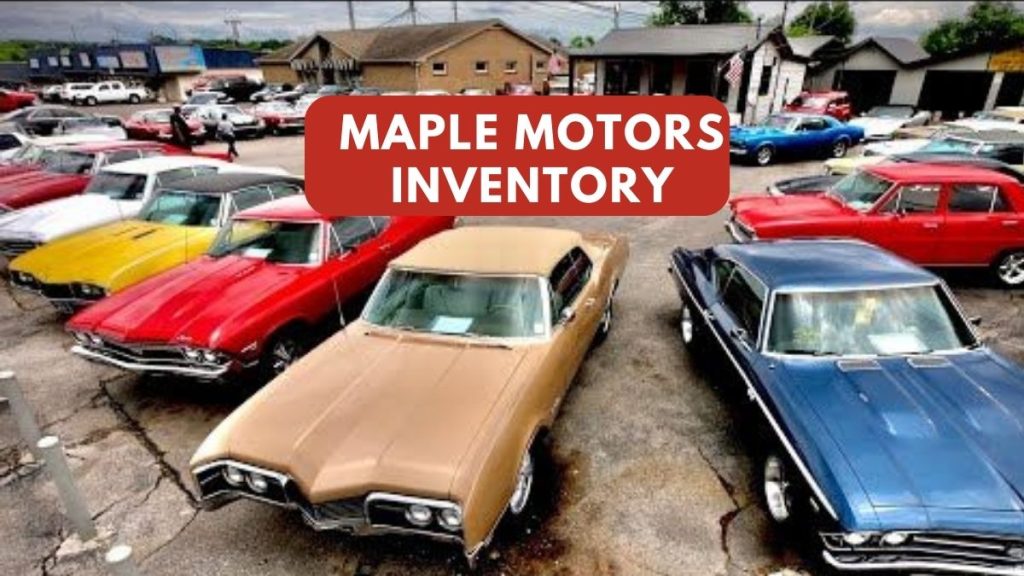 maple motors inventory